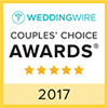 Wedding Wire - Couple's Choice Award 2017