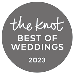 the knot best of weddings 2023 badge